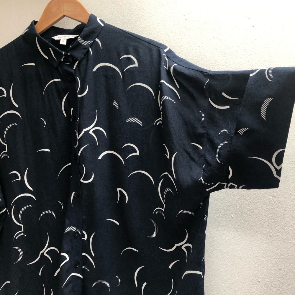Navy & Other Stories blouse